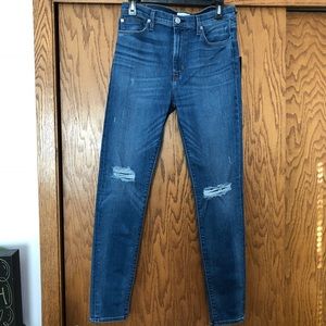 Hudson high waisted Barbara jeans